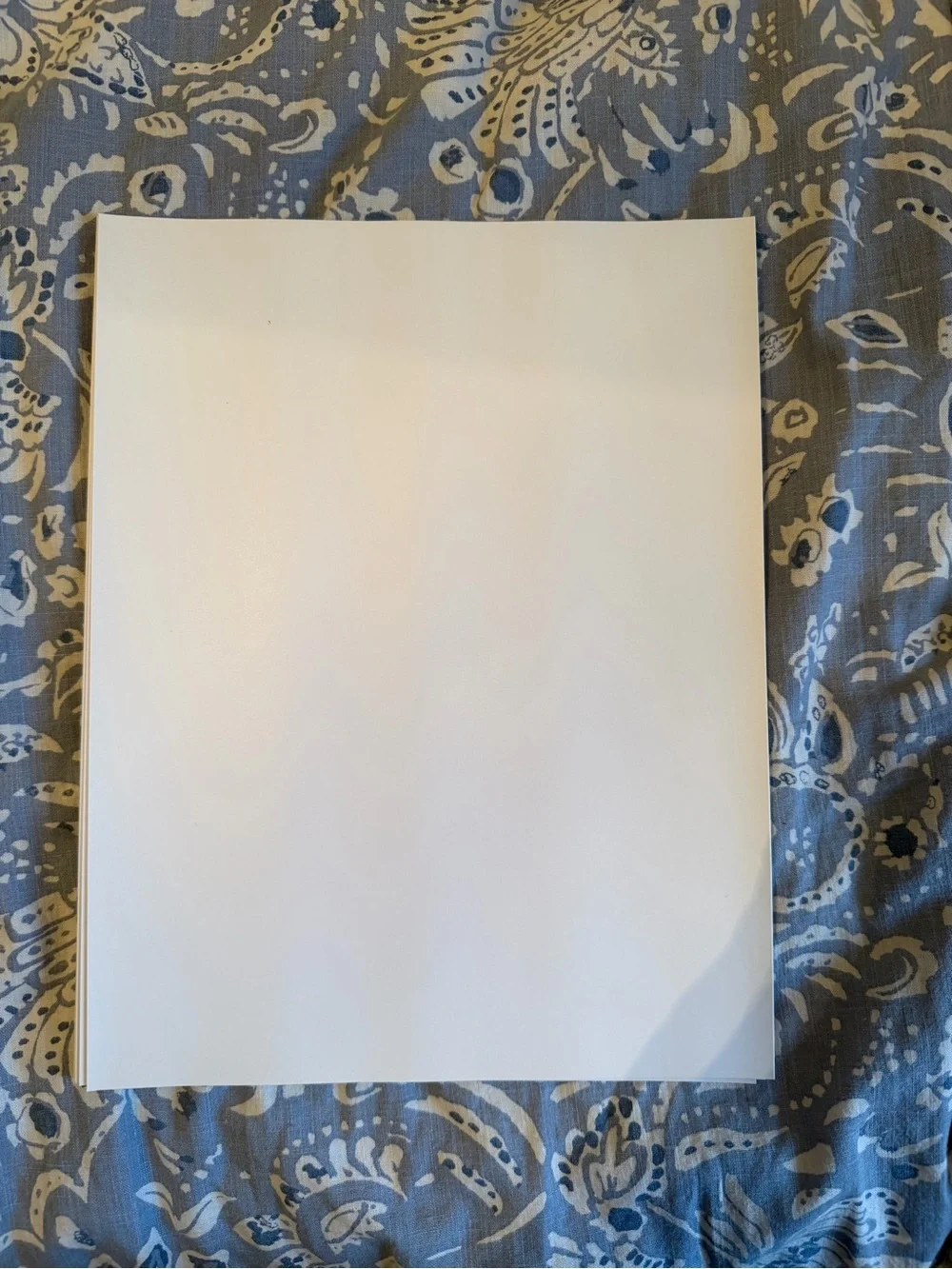 Picture Paper 8.5x11 Semi-Gloss - Yellow & Blue Packaging
